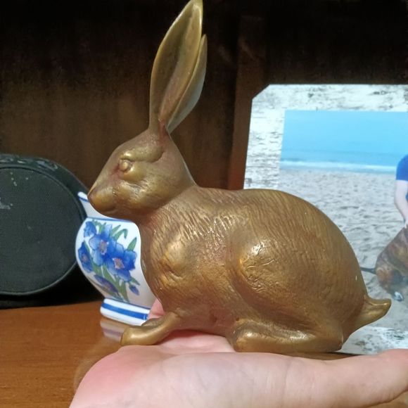 Pure Brass Rabbit Heavy - Picture 7 of 7